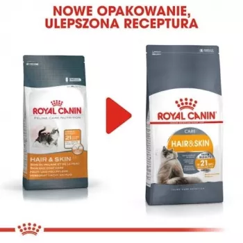 Sausā kaķu barība Royal Canin Hair & Skin Care 2 kg — vistas gaļa, pieaugušiem kaķiem, 33% olbaltumvielas, 22% tauki