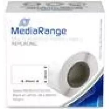 MediaRange MRDY99010 daudzfunkciju papīra etiķetes 28x89mm 130 gab. melns uz balta