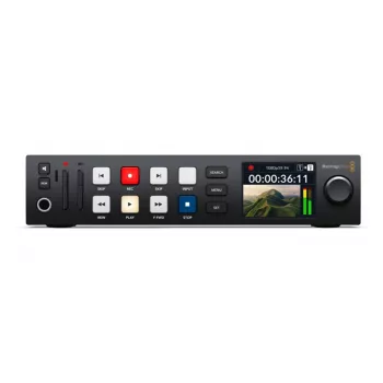 Blackmagic Design HyperDeck Studio HD Plus — profesionāls video ierakstītājs un atskaņotājs