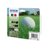 Epson Golf bumba T3479 tintes kasetne 1 gab. Oriģināla Melna, Ciāna, Fuksīna, Dzeltena