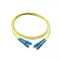 GoodConnections Patch Cable LWL Duplex OS2 (Singlemode, 9/125) SC/SC, LSZH, reversible polarity, 15m