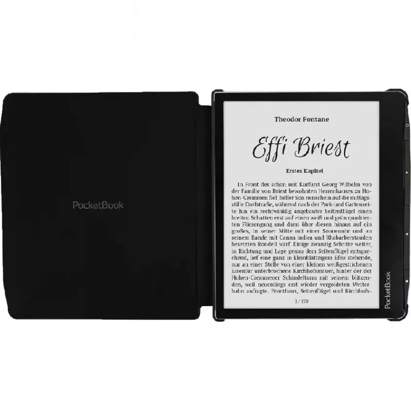 PocketBook HN-SL-PU-700-BK-WW aizsargvāciņš e-grāmatu lasītājam 7 collas Melns