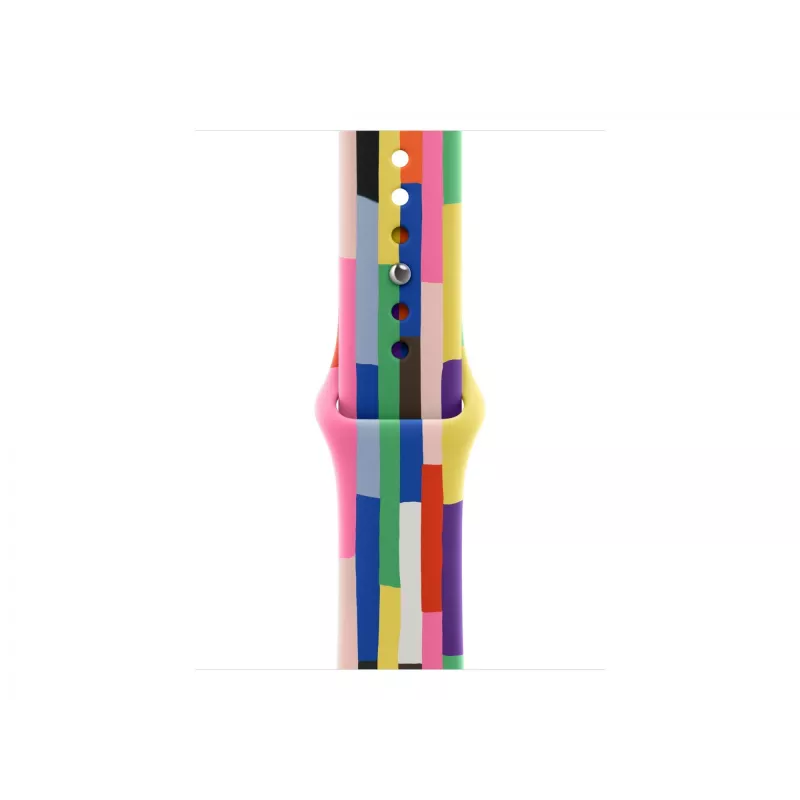 Apple MFFQ4ZM/A Pride Edition Sport Siksniņa – Daudzkrāsaina Fluoroelastomēra