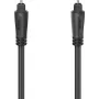 Audio kabelis Hama 00205133 TOSLINK 0,75m Melns Vīrietis-Vīrietis