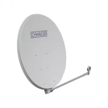 Schwaiger SPI1000.0 satelītantena 100 cm balta alumīnija