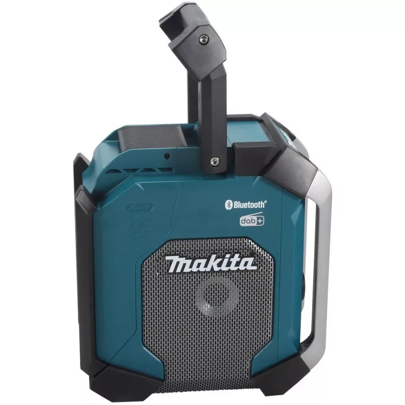 Makita MR007GZ akumulatora būvlaukuma radio, DAB+/FM, 18V-40V, melns/zaļš