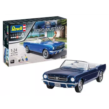 60. gadadienas Ford Mustang 1/24 dāvanu komplekts