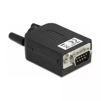 Vadu savienotājs DeLOCK 66232 Sub-D 9/10 spaiļu bloks Melns