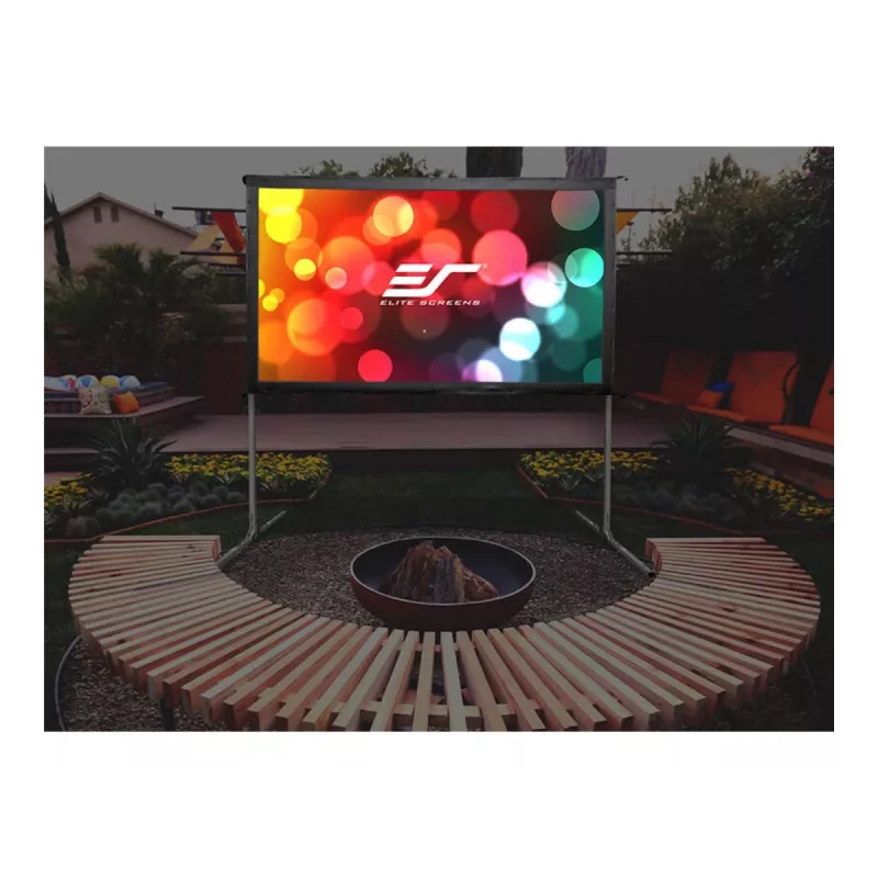 Elite Screens Yard Master 2 mobilais āra ekrāns CineWhite OMS120H2 | 120 collu | 16:9