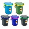 GreenBlue GB320BL Pārnēsājams tualetes spainis ar vāku un rokturi, 19L, izturīgs un stabils