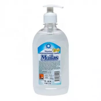Antibakteriālas šķidrās ziepes ar dozatoru, 500 ml