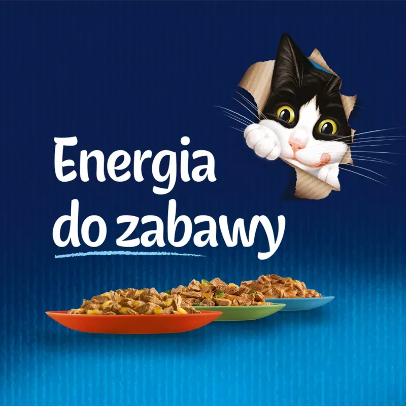 Purina Felix Fantastic mitrā barība kaķiem ar vistu želejā, 85 g