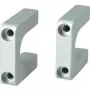 Rokturis SCHROFF Multipac 20860-256, pelēks plastmasas satvēriens 40×40×10 mm, montāžas piederums