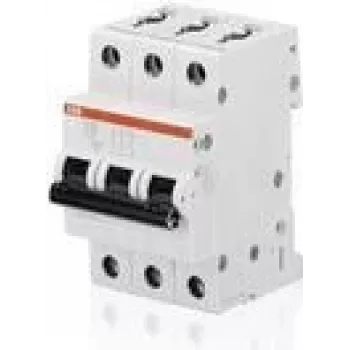 ABB S203-B16 automātiskais slēdzis 16 A, 3-polīgs, B raksturlīkne