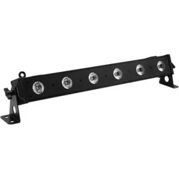 LED efekta gaisma EUROLITE DMX BAR-6 — 6 gaismas diodes, kompakta ar DMX vadāma josla