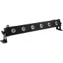 LED efekta gaisma EUROLITE DMX BAR-6 — 6 gaismas diodes, kompakta ar DMX vadāma josla