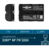 ANSMANN A-Son NP FM 500 H - Kameras akumulators Li-Ion 1500 mAh (5044503)