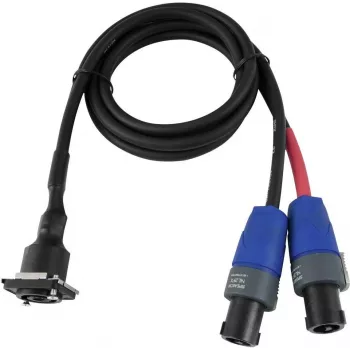 PSSO Speakon uz Speakon 4-pin savienotājkabelis, 1 m