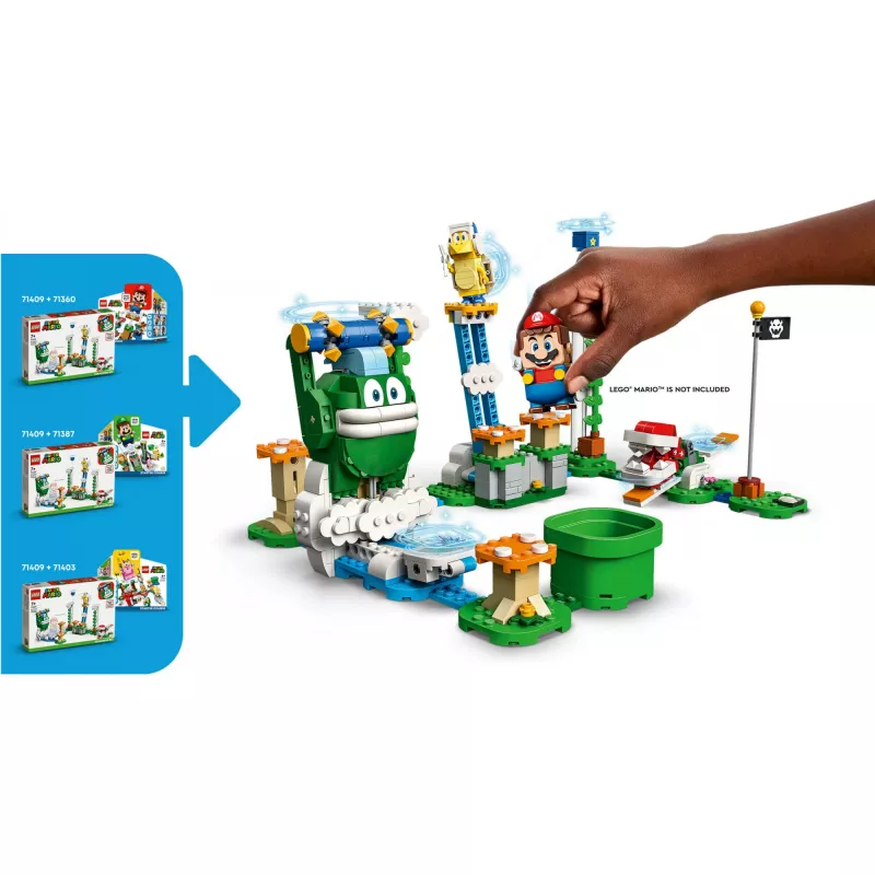 LEGO Super Mario 3 Enemy Figures 71409 — Bumeranga Brālis un Piraņas Augs