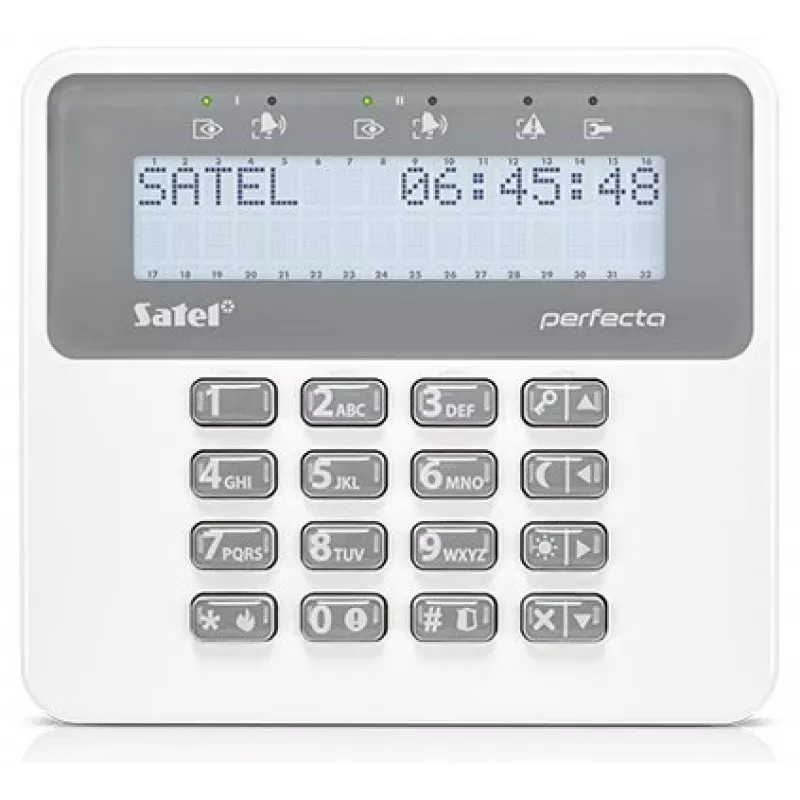 Satel PRF-LCD-WRL viedās mājas centrālās vadības bloka papildierīce