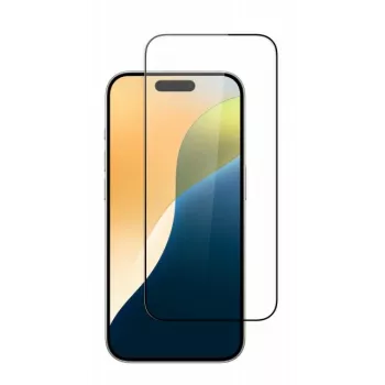 Screenor Rūdītais stikls iPhone 16 Pro Max Pilna pārklājuma
