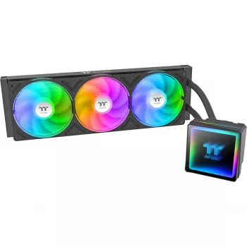 Šķidruma dzesēšanas sistēma procesoram THERMALTAKE TH360 V3 ARGB Sync AIO Melna