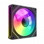 Gamemax FN12A-S8I 120mm korpusa ventilators, melns