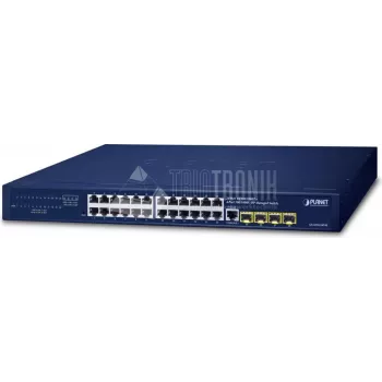 Pārvaldāms slēdzis PLANET GS-4210-24T4SR 24 portu Gigabit Ethernet L2/L4
