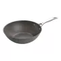 Wok/panna Ballarini 75002-815-0 Apaļa Antracīta 30 cm, alumīnijs, 6-slāņu granīta/titāna nepiedegošs pārklājums