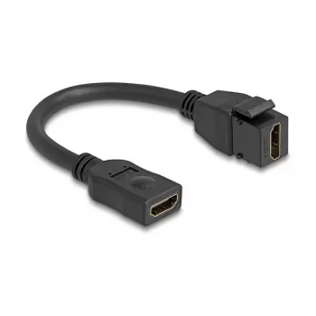 HDMI pagarinātāja modulis DeLOCK 90685 HDMI Type A Standarta 0.2m Melns