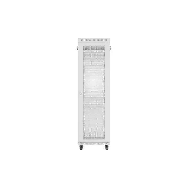 Rack skapis LANBERG FF01-6842-23SL 42U 600x800 mm ar sieta priekšējām un aizmugurējām durvīm