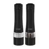 Russell Hobbs 28010-56 Elektriskā sāls un piparu dzirnaviņu komplekts (automātiska, regulējama malšana, apgaismojums pamatnē, melns metāla dizains)
