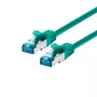 LOGON FTP Cat5e tīkla kabelis 10 m, RJ-45 uz RJ-45, 1 Gbit/s, zaļš