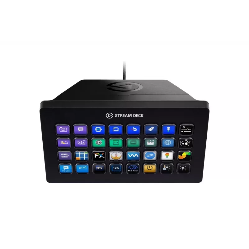 Elgato Stream Deck XL 10GAT9901 Melns 32 pogas