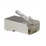 RJ45 vadu savienotājs A-LAN WT003, alumīnija krāsa, 2 g, tīkla kabeļu noslēgšanai