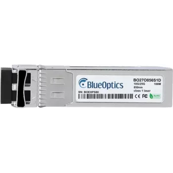 BlueOptics S28-10G-25G-SR-85C-BO SFP28 LC šķiedru optikas raiduztvērēja modulis, alumīnija korpuss, 20 g