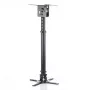 Griestu stiprinājums projektoram P-107B 45-76cm 15kg melns