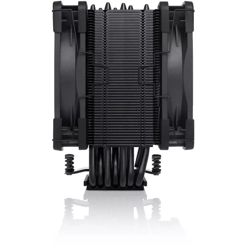 CPU dzesētājs Noctua NH-U12A CHROMAX.BLACK – 120 mm divi ventilatori, 158 mm augstums, LGA 1200, 2000 RPM