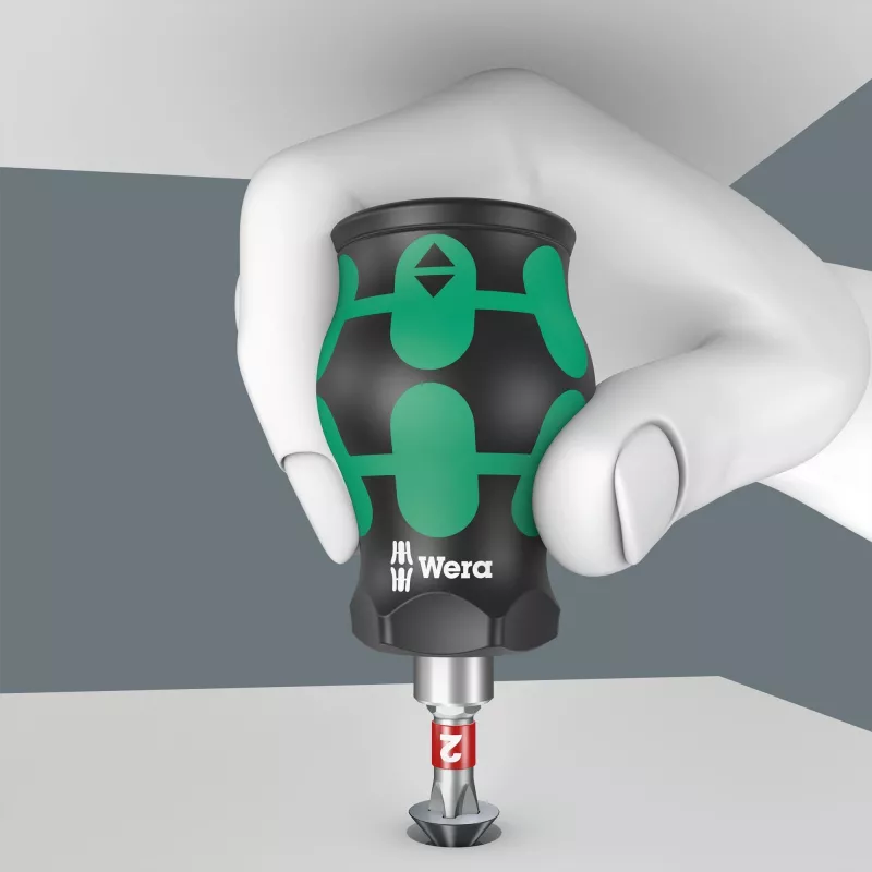 Skrūvgriezis Wera Kraftform compact Stubby Magazin 2