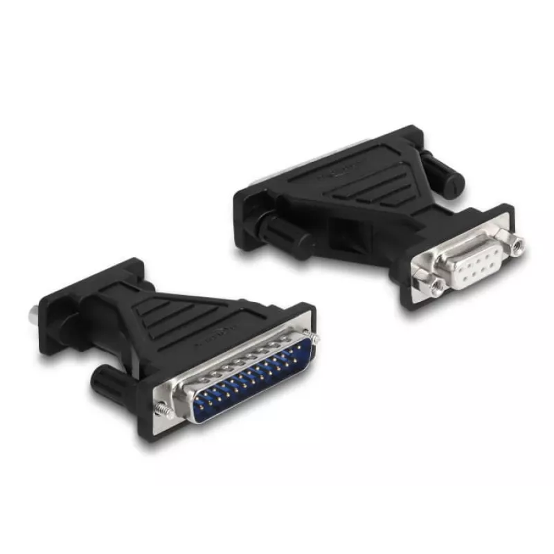 DeLOCK Adapter USB 2.0 Type-A uz Serial RS-232 D-Sub 9 + D-Sub 25
