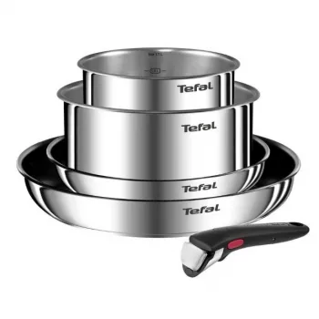 Pannu komplekts Tefal Ingenio Emotion L897S574, indukcija, noņemams rokturis, 16/20/22/28 cm