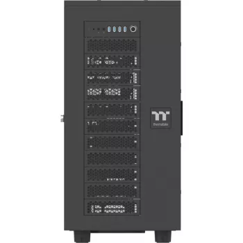 Thermaltake korpuss AX700 TG Super Tower melns retail - Tornis (CA-11B-00F1WN-00)