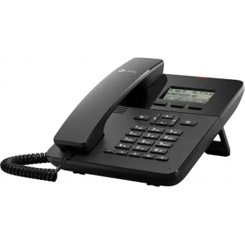 Unify OpenScape Desk Phone CP110 Analogais telefons Melns