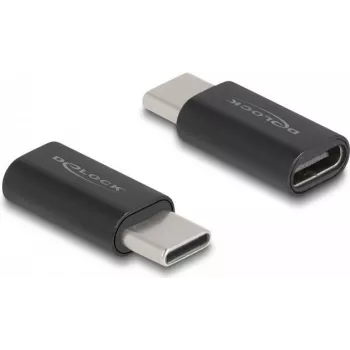 Adapter montāžai DeLOCK 60034 USB 3.2 Gen 2 Type-C vīrišķais uz sievišķo 10 Gbps