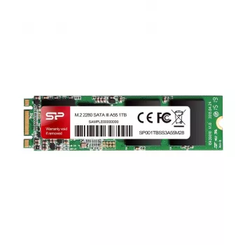 SSD M.2 1 TB Silicon Power SP001TBSS3A55M28 — SATA III, 560/530 MB/s, SLC, MTBF 1,5M h