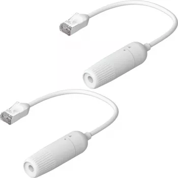 Tīkla pagarinātāja kabelis Ubiquiti UACC-Cable-Extender-C6A RJ-45 Cat6a 0,185 m Balts