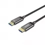 Unitek C11085GY01-15M HDMI 2.1 AOC optiskais vads, 8K 120 Hz, 15 m