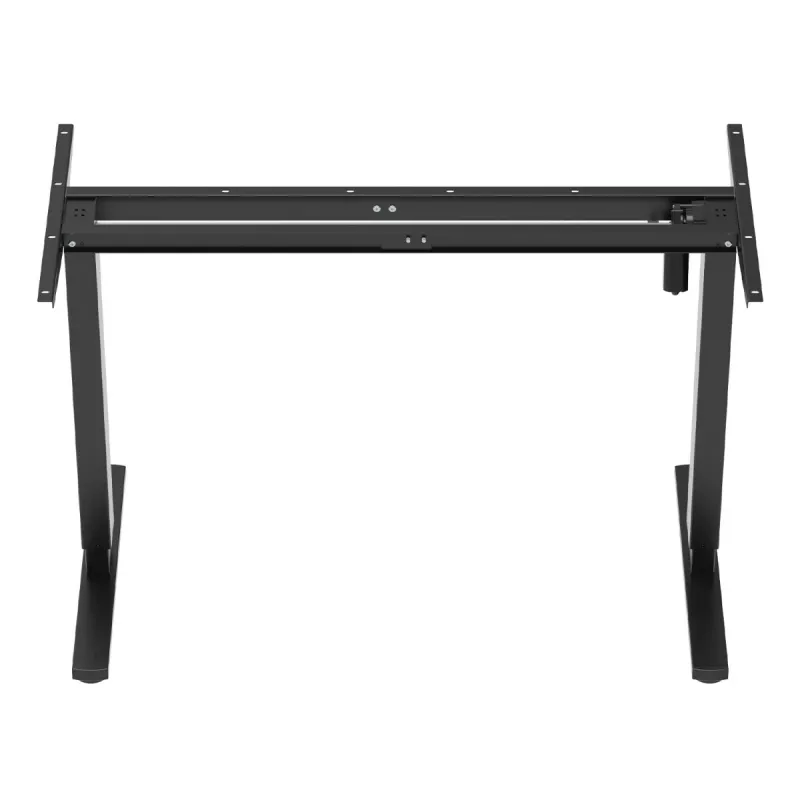 Ergo Office elektriski regulējams augstuma galds, max augstums 1160mm, max slodze 80kg, bez darba virsmas, melns, ER-400 B