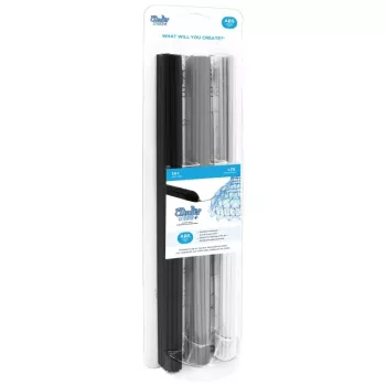3D pildspalva 3DOODLER Create iPRO — 3 mm filamenta komplekts 250 pelēktoņu gabali