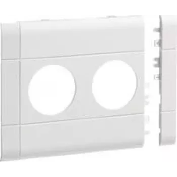 Hager pārsega plāksne GB120209016 2-vietu BRA 120mm hf v-balta (GB120209016)